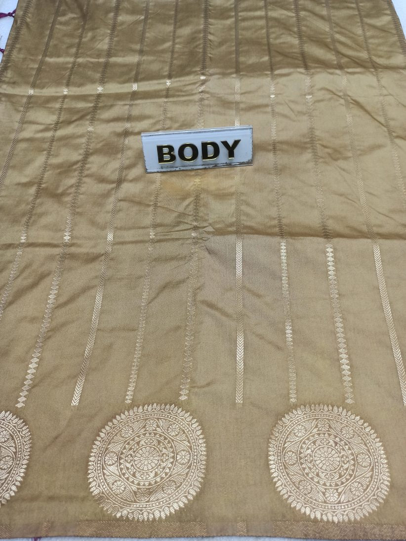 Artificial / Mix Crape Sarees ( Semi Crape )