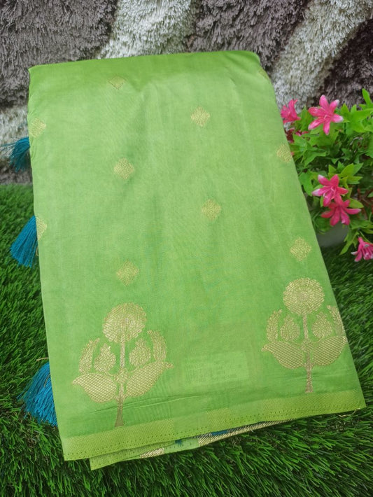 Artificial / Mix Crape Sarees ( Semi Crape )