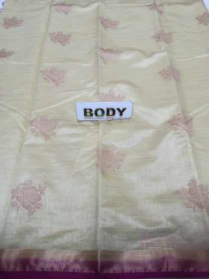 Artificial / Mix Crape Sarees ( Semi Crape )