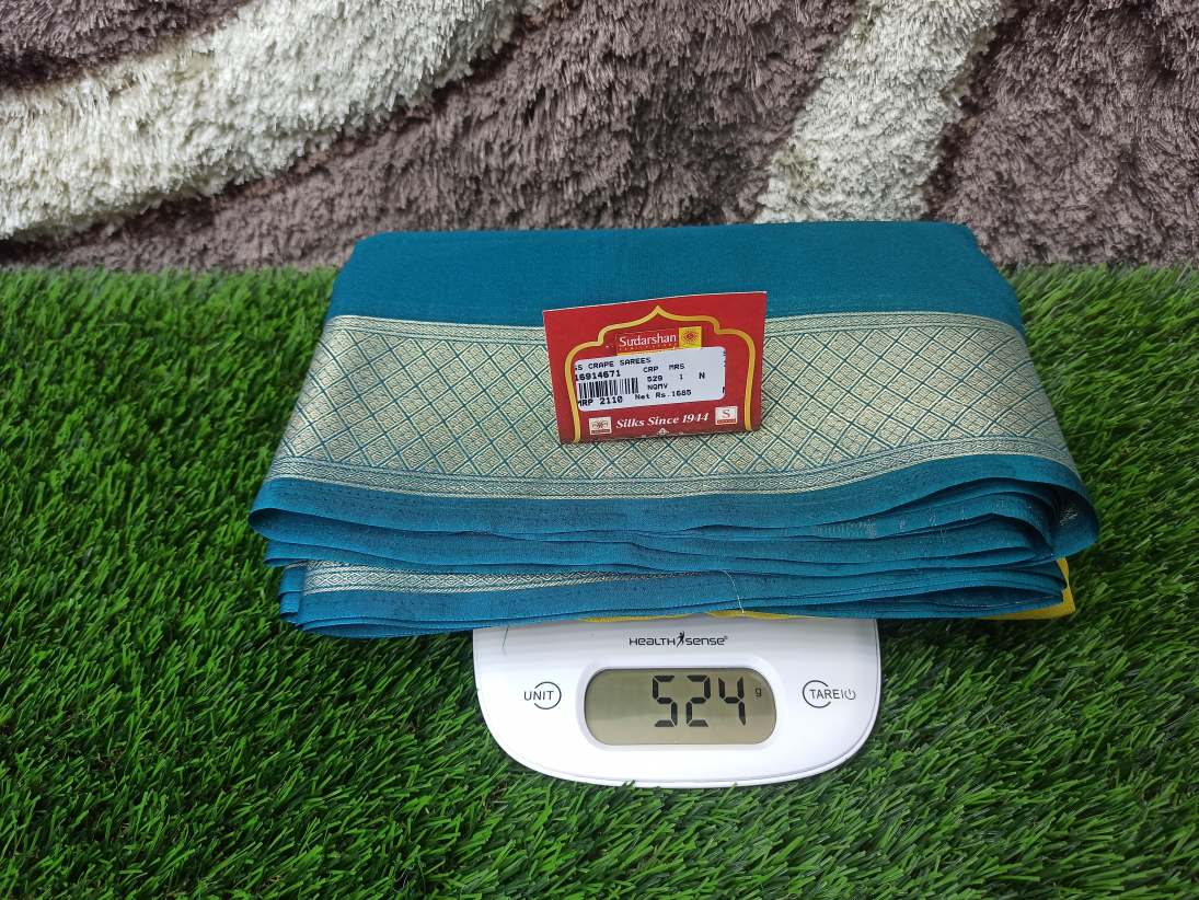 Artificial / Mix Crape Sarees ( Semi Crape )