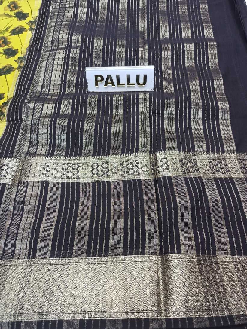 Artificial / Mix Crape Sarees ( Semi Crape )