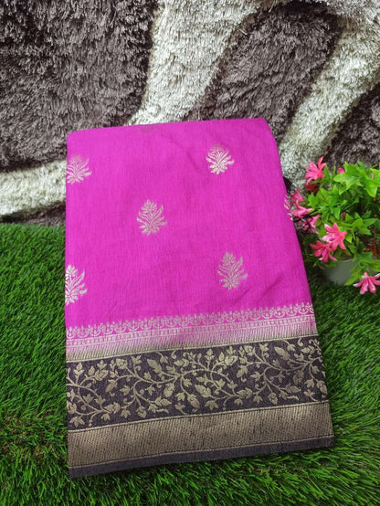 Artificial / Mix Crape Sarees ( Semi Crape )