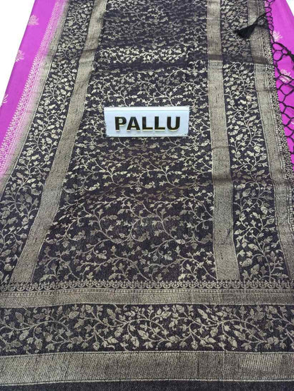 Artificial / Mix Crape Sarees ( Semi Crape )