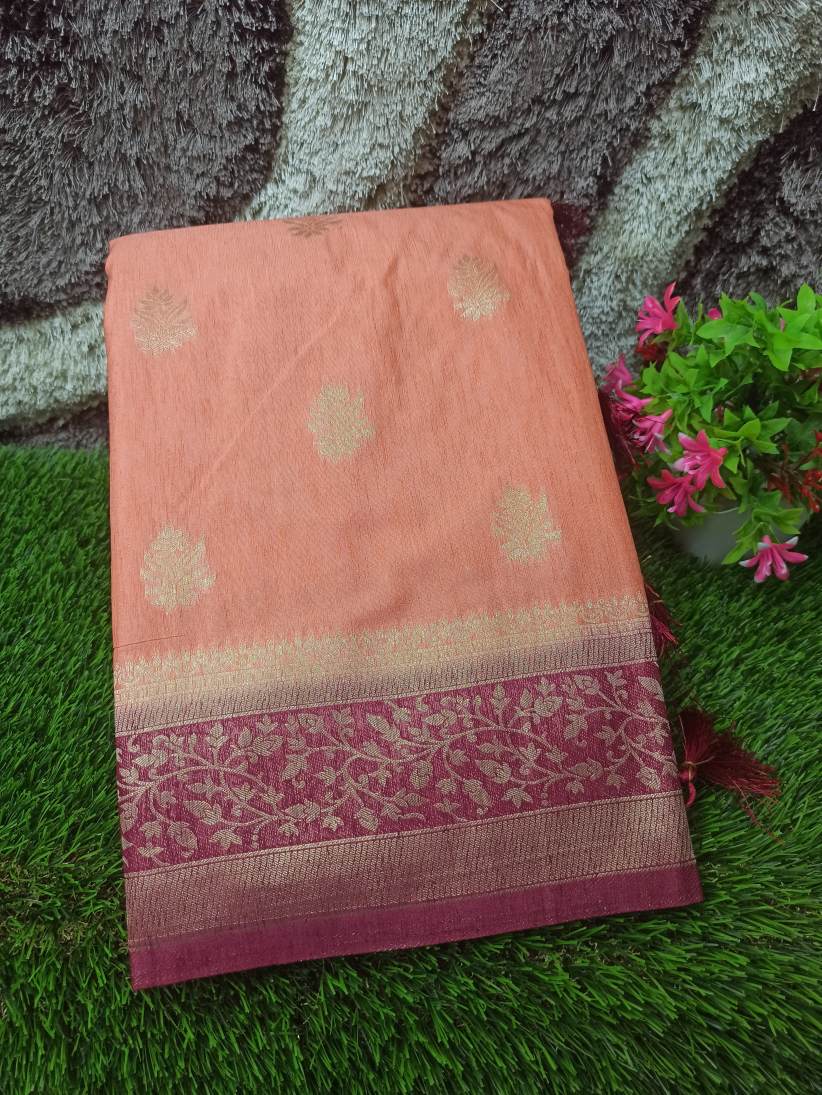 Artificial / Mix Crape Sarees ( Semi Crape )