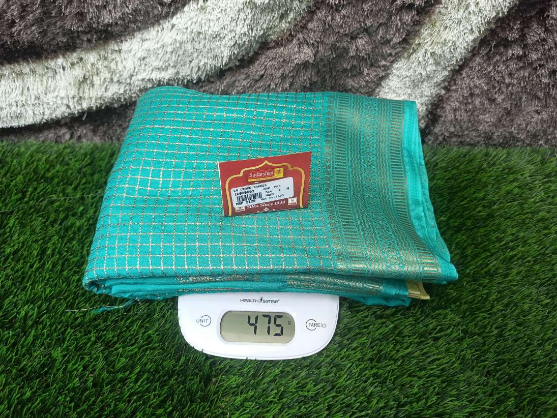 Artificial / Mix Crape Sarees ( Semi Crape )