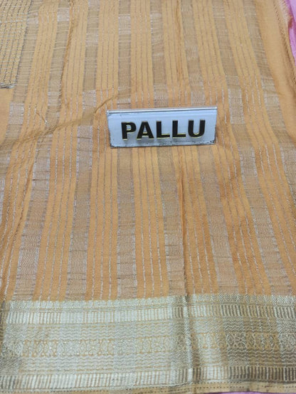 Artificial / Mix Crape Sarees ( Semi Crape )