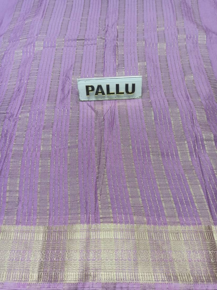 Artificial / Mix Crape Sarees ( Semi Crape )