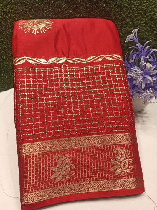 Artificial / Mix Crape Sarees ( Semi Crape )