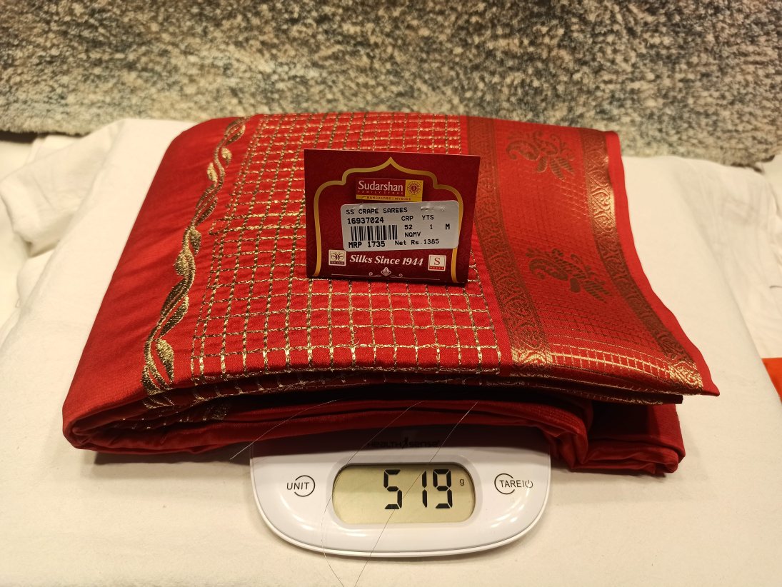 Artificial / Mix Crape Sarees ( Semi Crape )