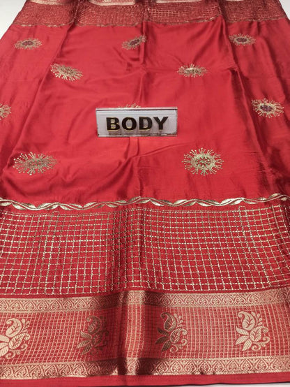 Artificial / Mix Crape Sarees ( Semi Crape )