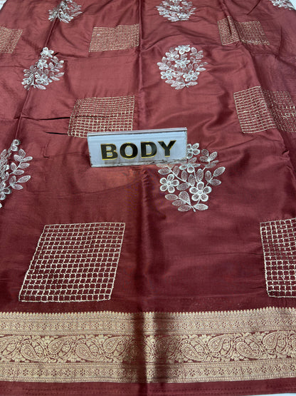 Artificial / Mix Crape Sarees