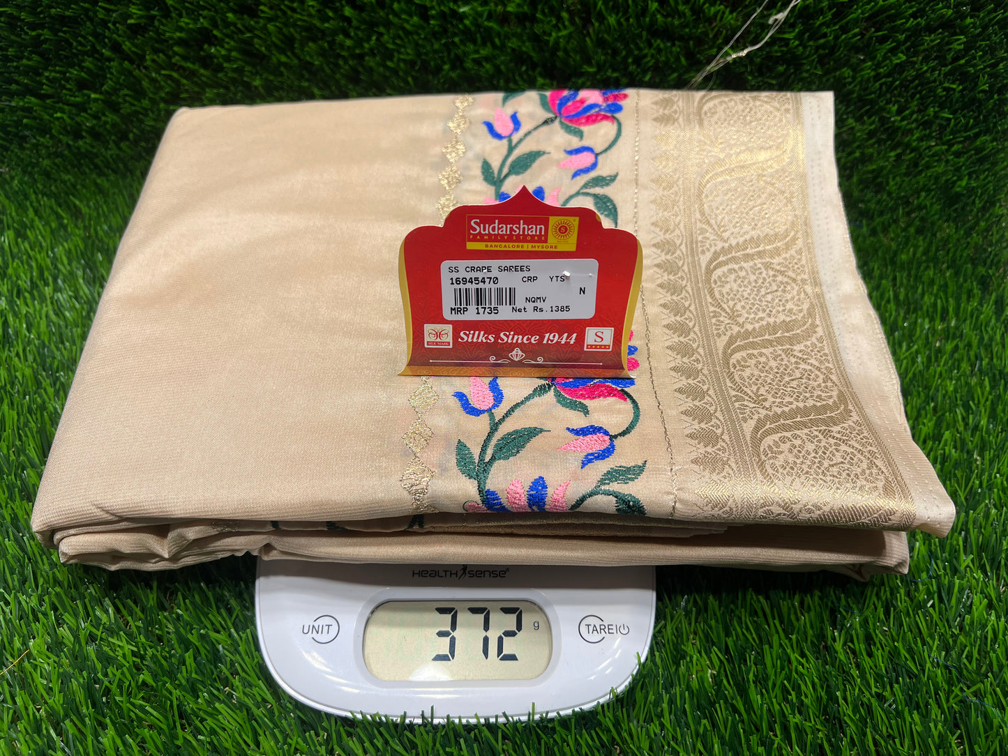 Artificial / Mix Crape Sarees