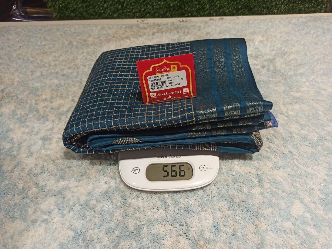 Artificial / Mix Crape Sarees ( Semi Crape )