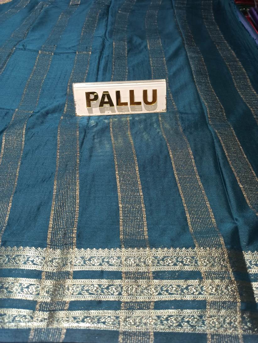 Artificial / Mix Crape Sarees ( Semi Crape )