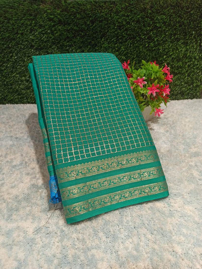 Artificial / Mix Crape Sarees ( Semi Crape )