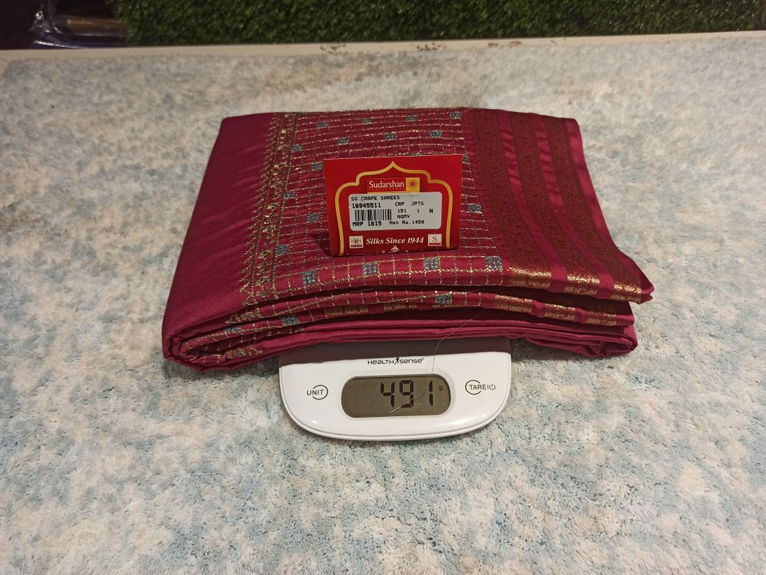 Artificial / Mix Crape Sarees ( Semi Crape )