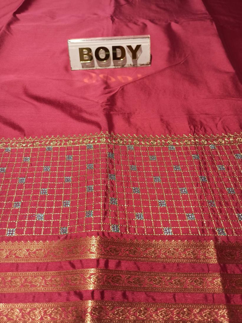 Artificial / Mix Crape Sarees ( Semi Crape )