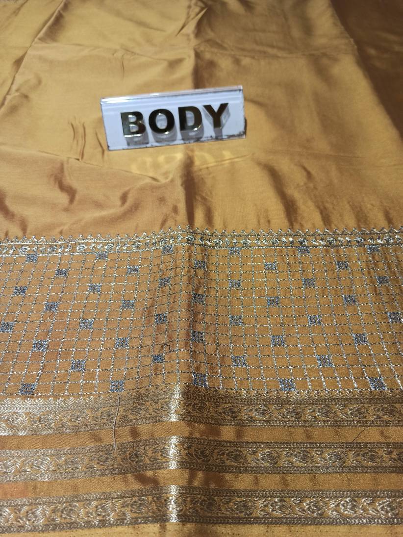 Artificial / Mix Crape Sarees ( Semi Crape )