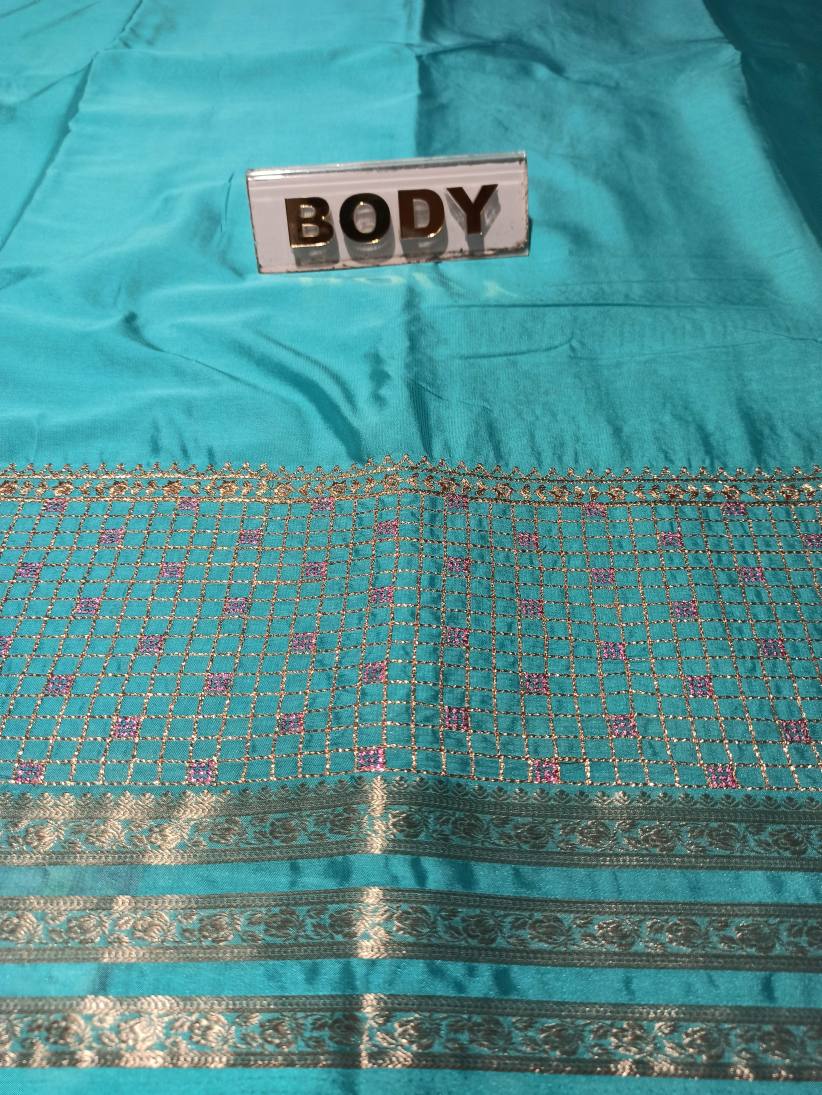 Artificial / Mix Crape Sarees ( Semi Crape )