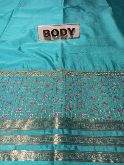 Artificial / Mix Crape Sarees ( Semi Crape )