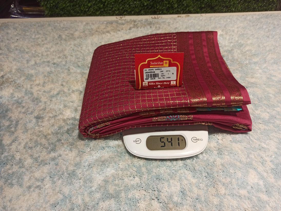 Artificial / Mix Crape Sarees ( Semi Crape )