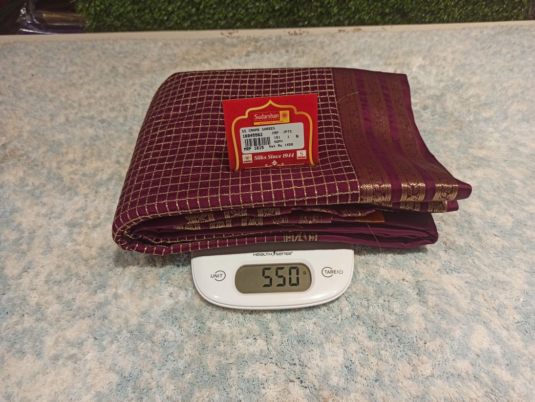 Artificial / Mix Crape Sarees ( Semi Crape )