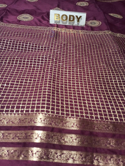 Artificial / Mix Crape Sarees ( Semi Crape )