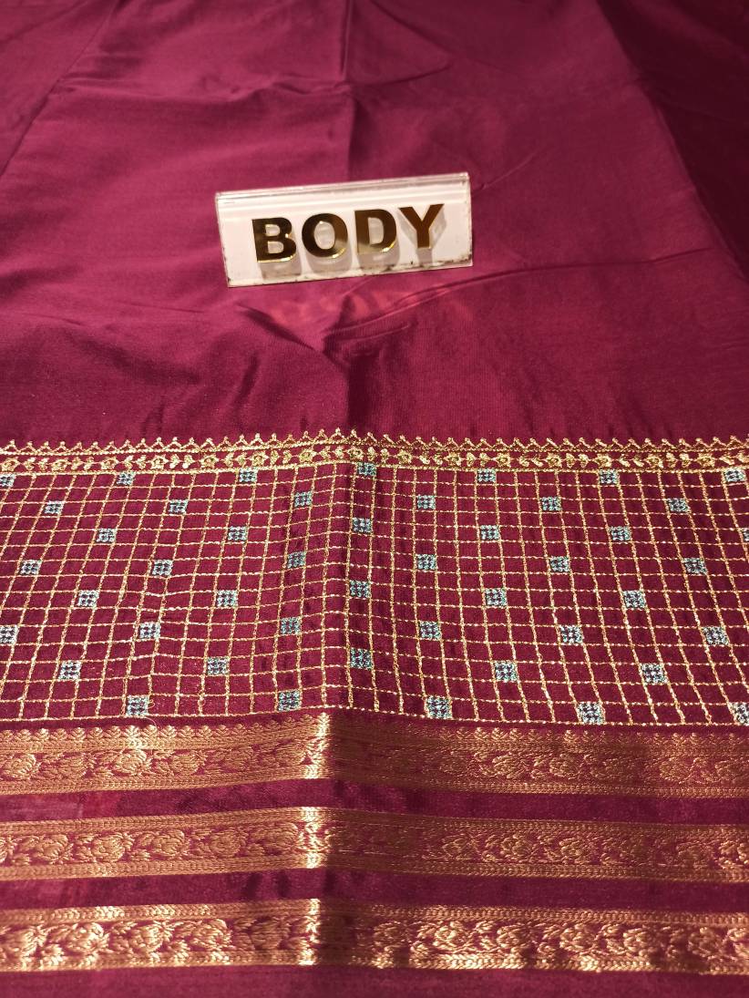 Artificial / Mix Crape Sarees ( Semi Crape )