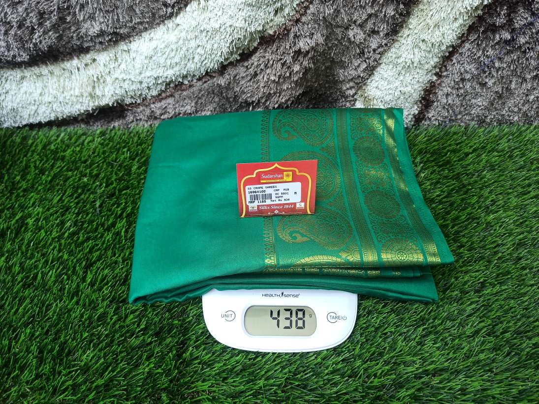 Artificial / Mix Crape Sarees ( Semi Crape )