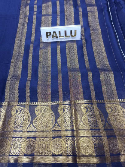 Artificial / Mix Crape Sarees ( Semi Crape )