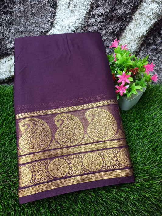 Artificial / Mix Crape Sarees ( Semi Crape )