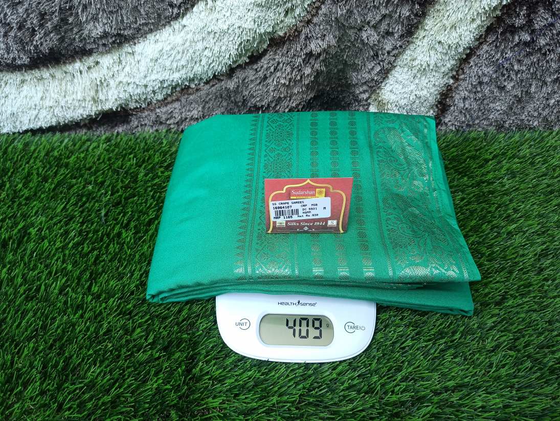 Artificial / Mix Crape Sarees ( Semi Crape )