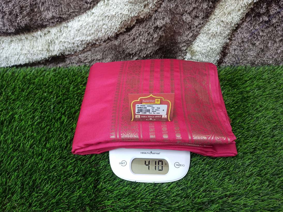 Artificial / Mix Crape Sarees ( Semi Crape )