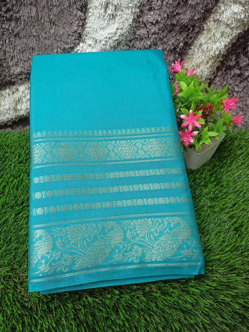 Artificial / Mix Crape Sarees ( Semi Crape )