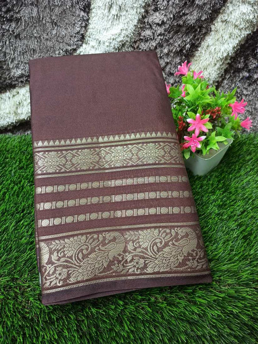 Artificial / Mix Crape Sarees ( Semi Crape )