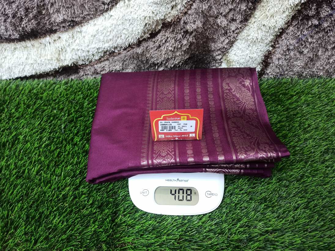 Artificial / Mix Crape Sarees ( Semi Crape )