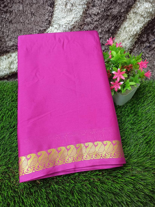 Artificial / Mix Crape Sarees ( Semi Crape )