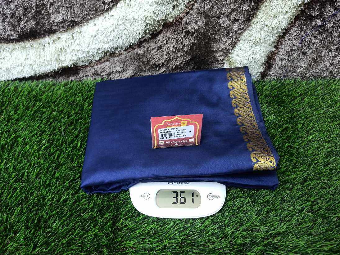 Artificial / Mix Crape Sarees ( Semi Crape )