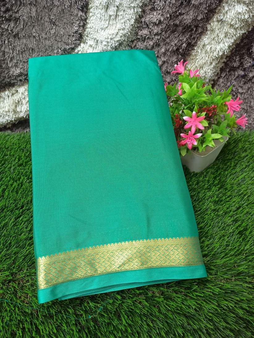 Artificial / Mix Crape Sarees ( Semi Crape )