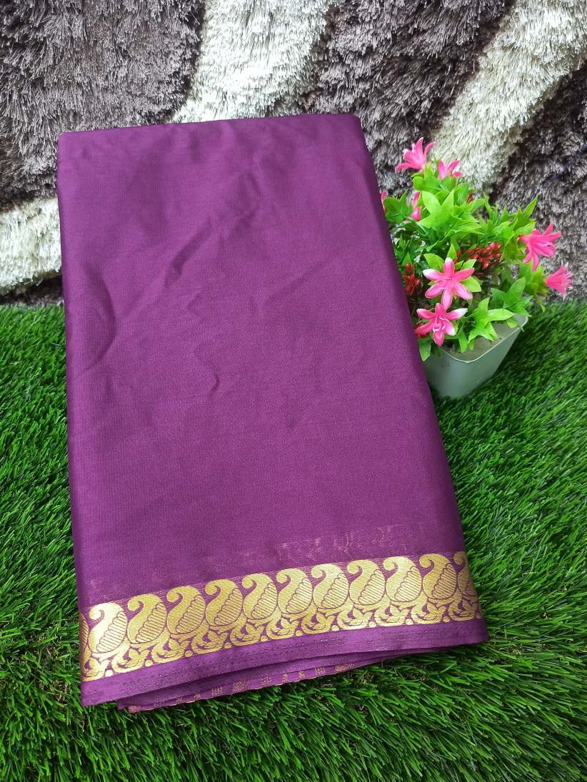 Artificial / Mix Crape Sarees ( Semi Crape )