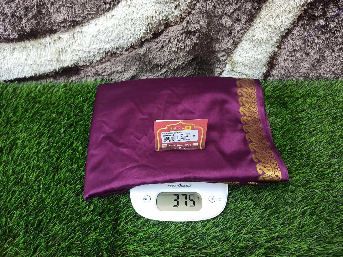 Artificial / Mix Crape Sarees ( Semi Crape )