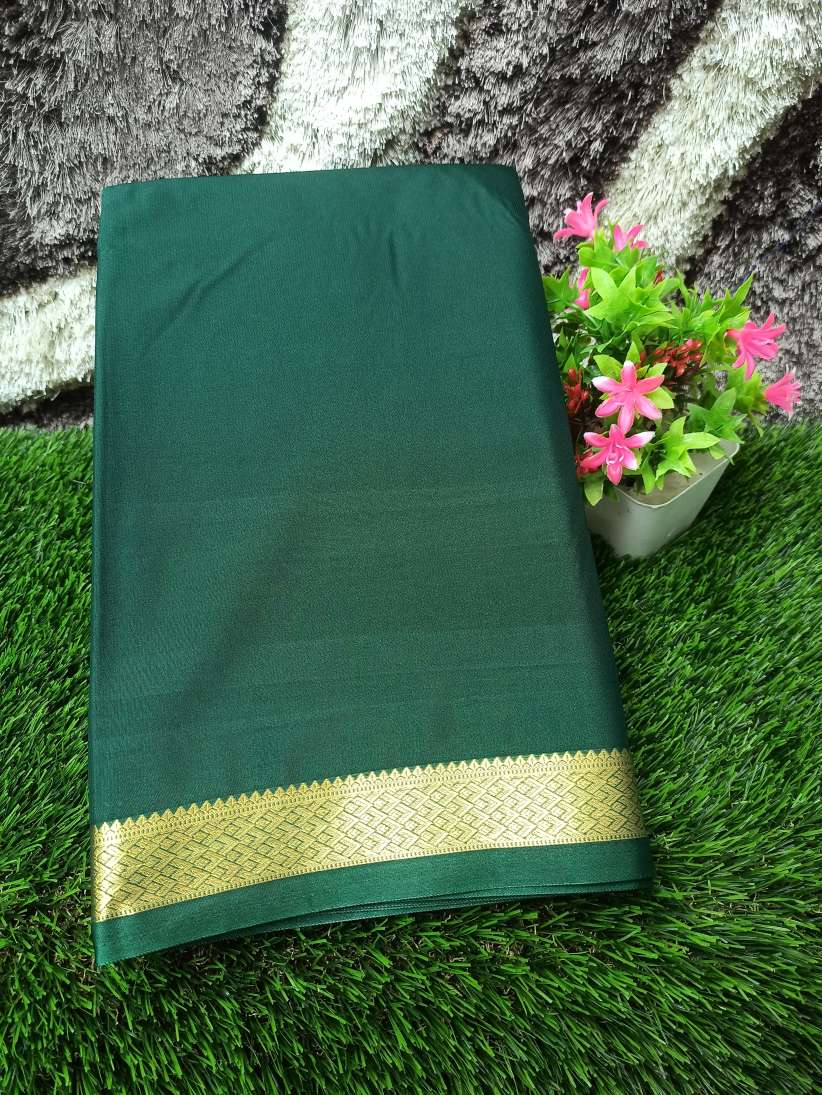 Artificial / Mix Crape Sarees ( Semi Crape )
