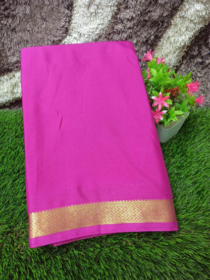 Artificial / Mix Crape Sarees ( Semi Crape )