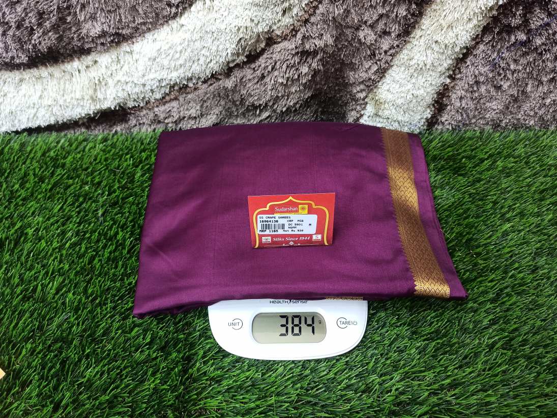 Artificial / Mix Crape Sarees ( Semi Crape )