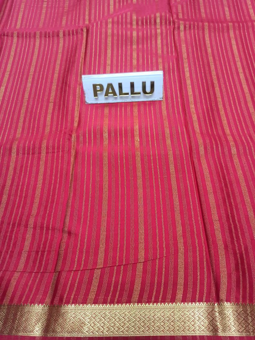 Artificial / Mix Crape Sarees ( Semi Crape )