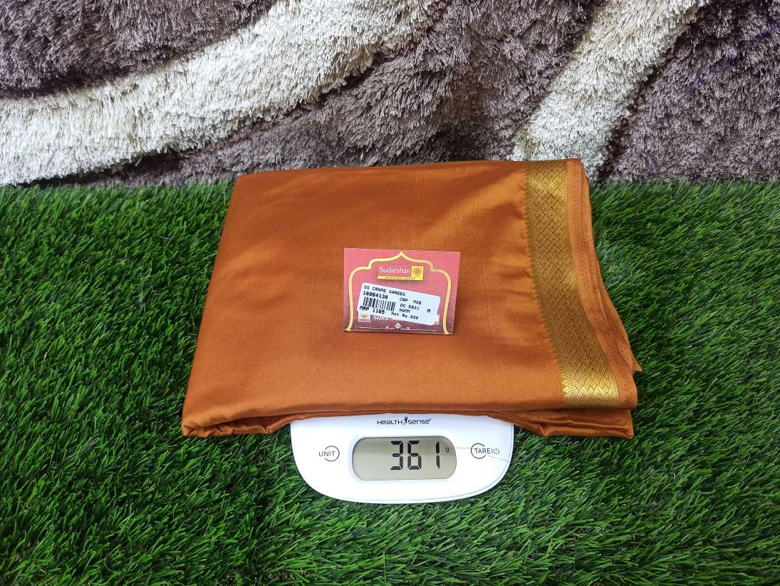 Artificial / Mix Crape Sarees ( Semi Crape )