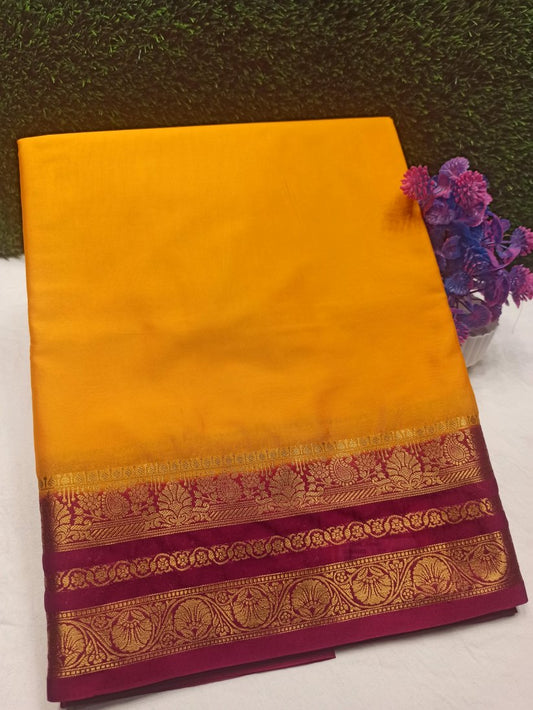 Artificial / Mix Crape Sarees ( Semi Crape )