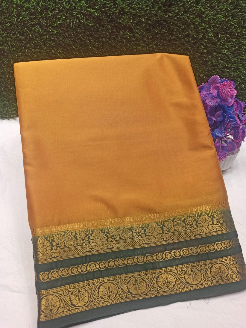 Artificial / Mix Crape Sarees ( Semi Crape )