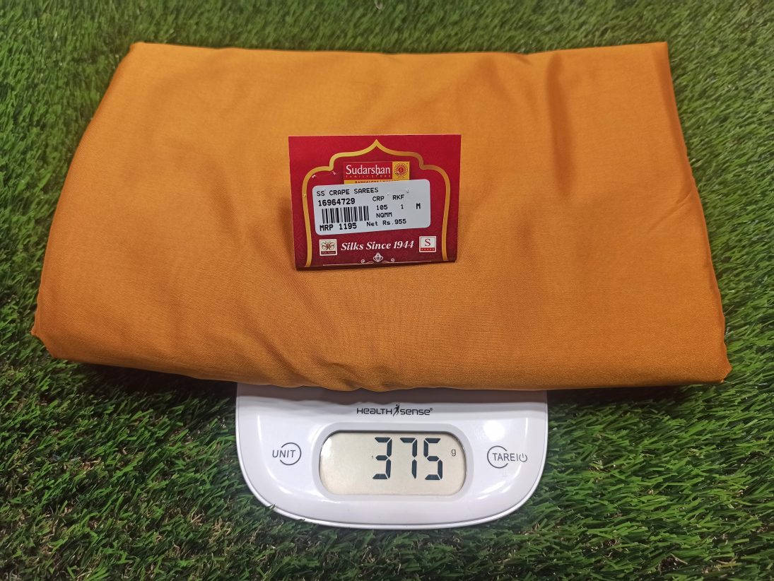 Artificial / Mix Crape Sarees ( Semi Crape )