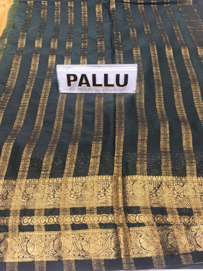 Artificial / Mix Crape Sarees ( Semi Crape )